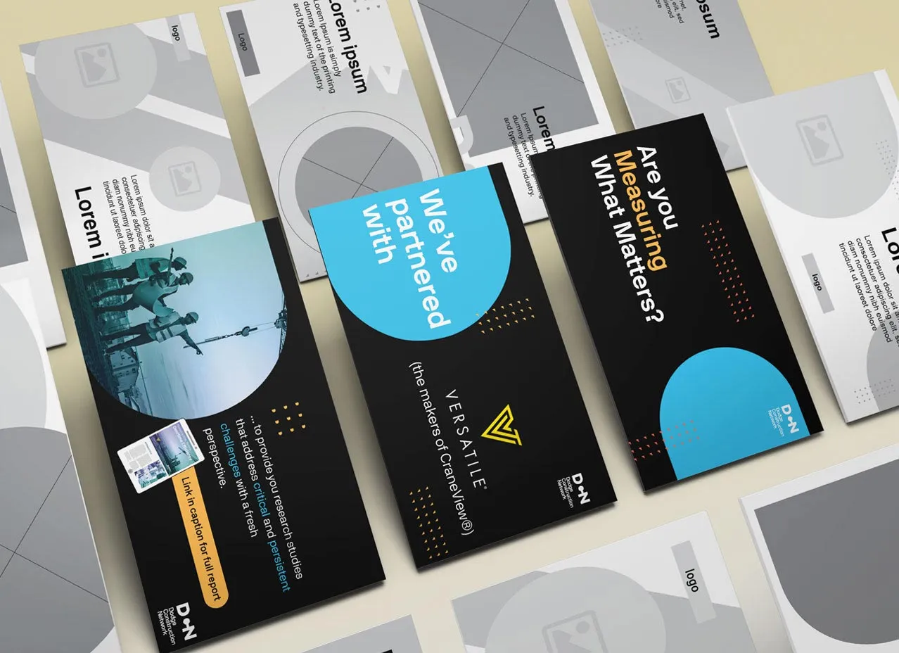 Canva template designed for Dodge Construction Network.