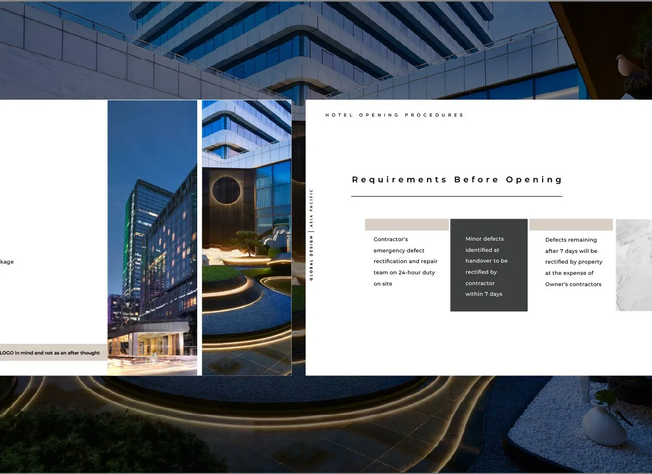 Rebranding project for Asia Pacific, a Marriott brand and Designity client.