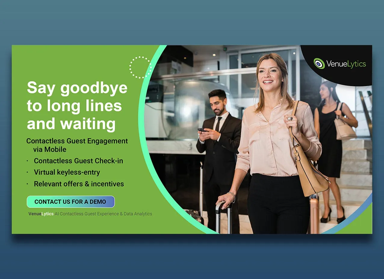 Content marketing created for VenueLytics, a Designity client