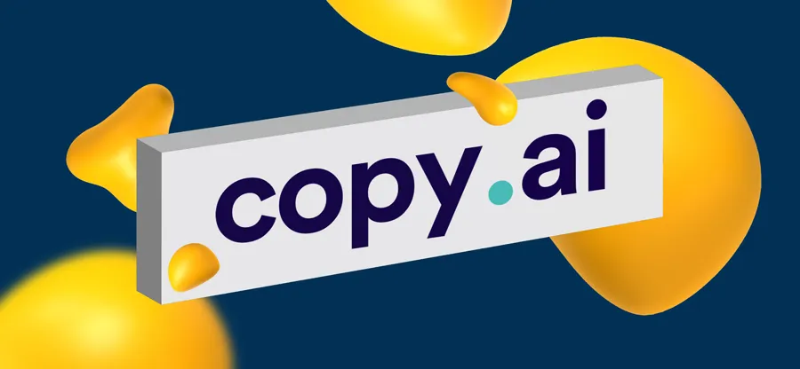 A logo of copy.ai, a top AI tool for creatives.