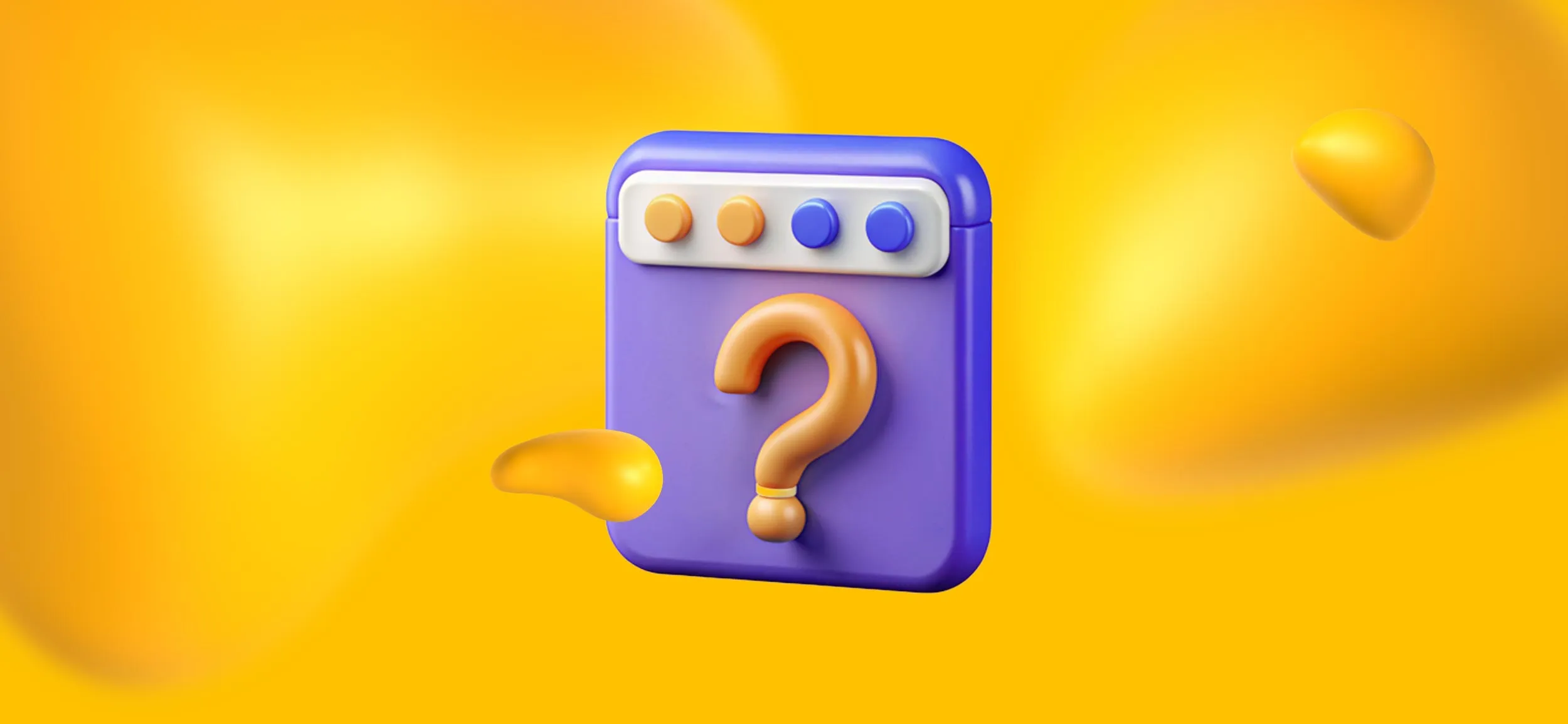 A browser window with a big question mark. What is Meta Ads Manager?