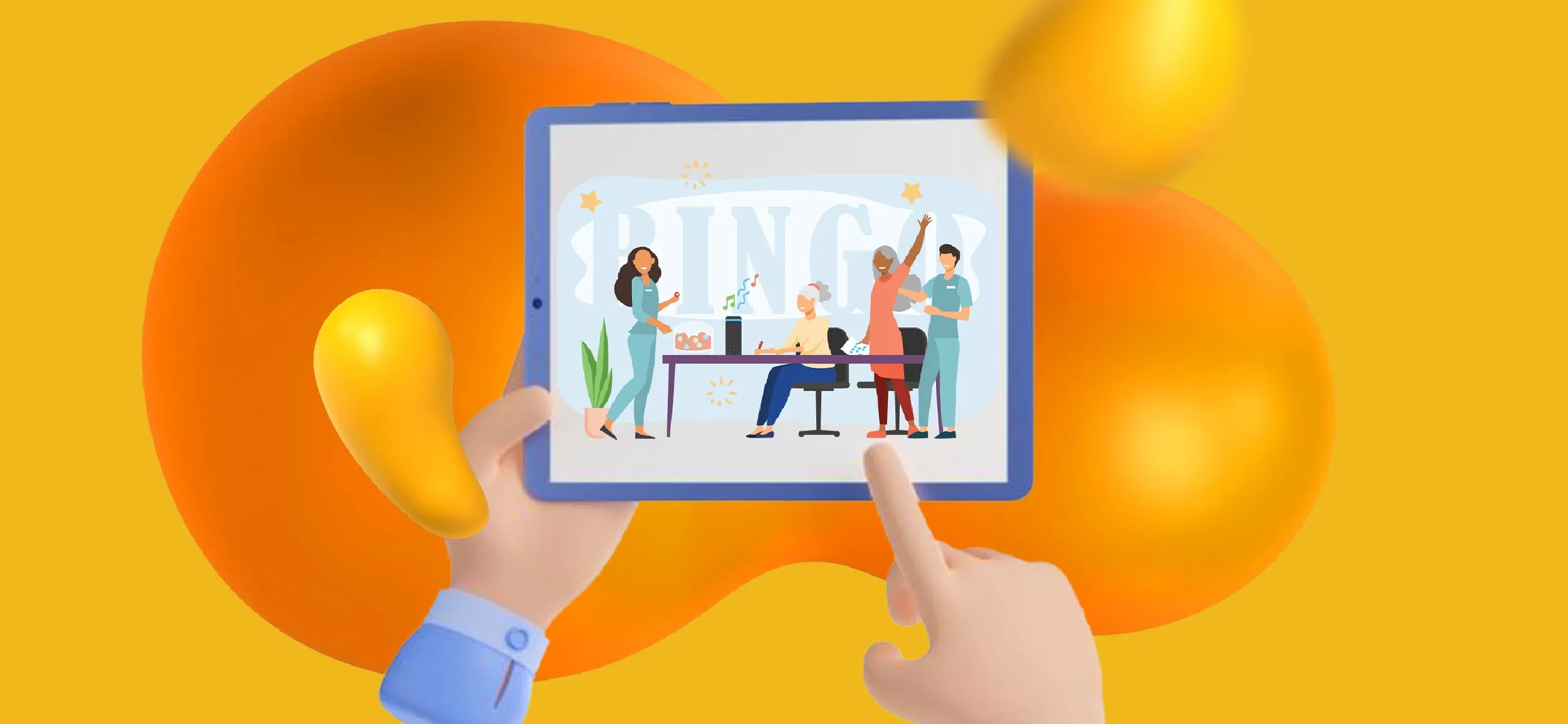 Illustration of a creative team that gets it.