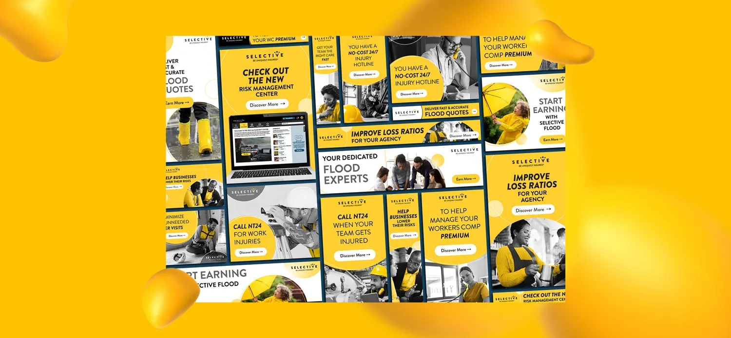 Digital display ads for Selective