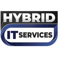 Logo for Hybrid IT Services, a creative agency in Phoenix. From the Designity blog.