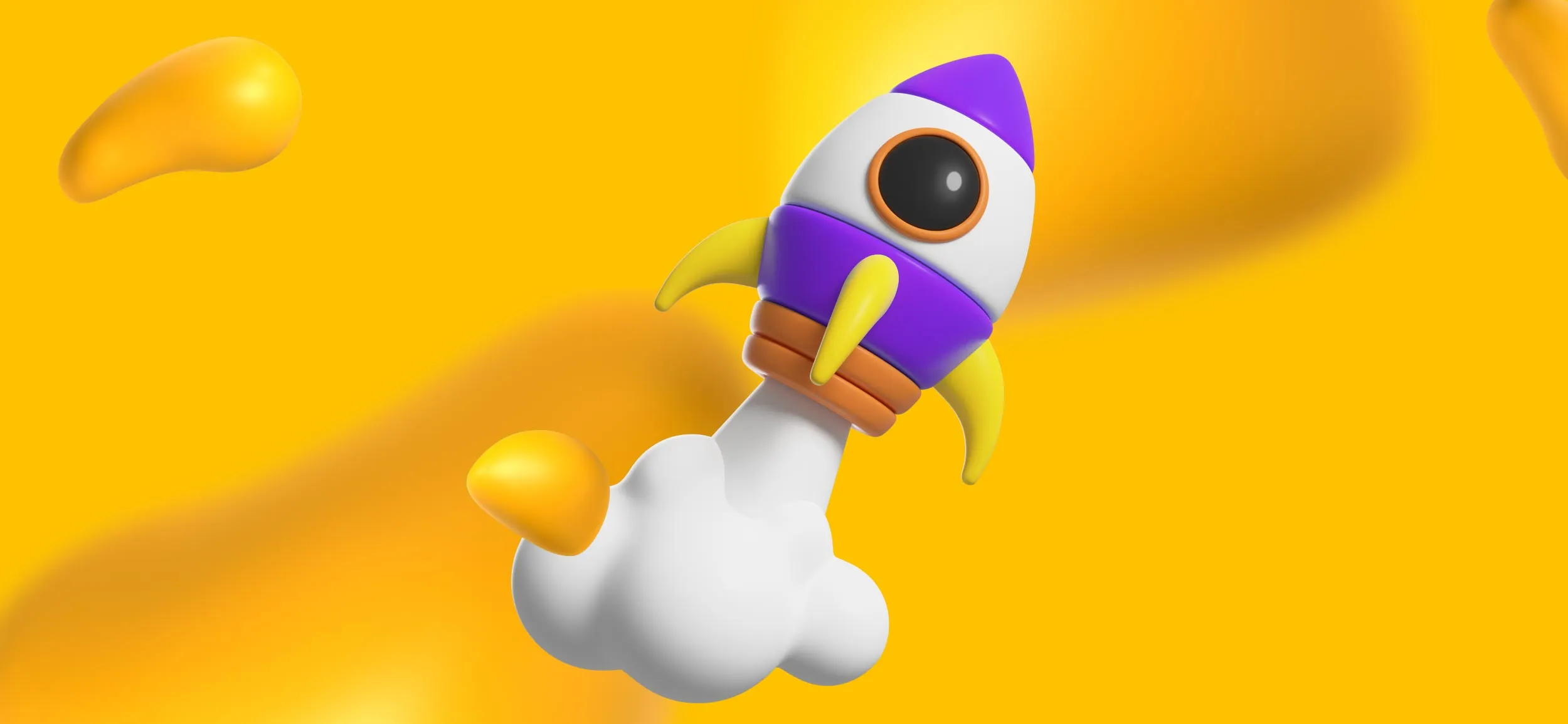 A rocket blasting off. 10 auto repair shop marketing tips to boost your business!