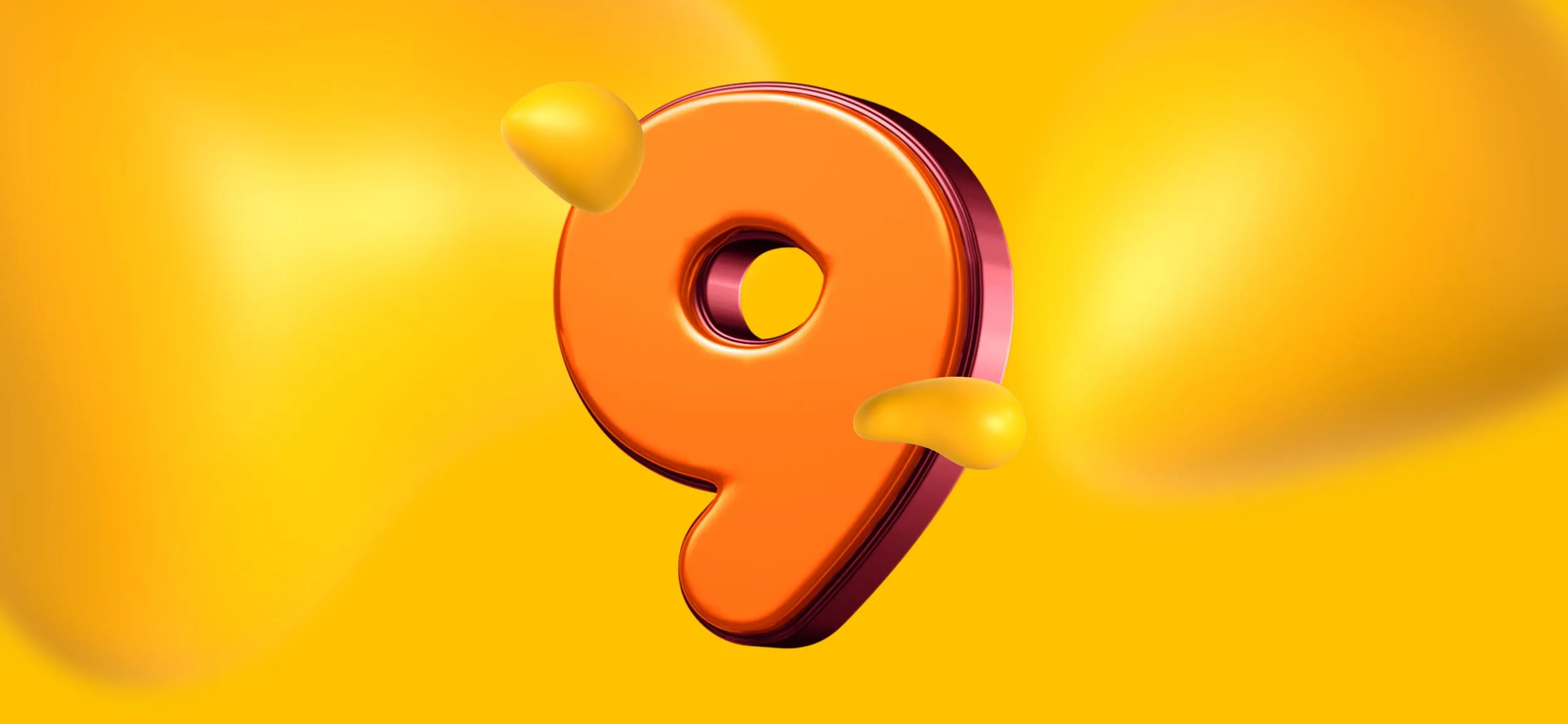 A big, orange 9, for 9 tips to mastering Kindle eBook marketing strategies.