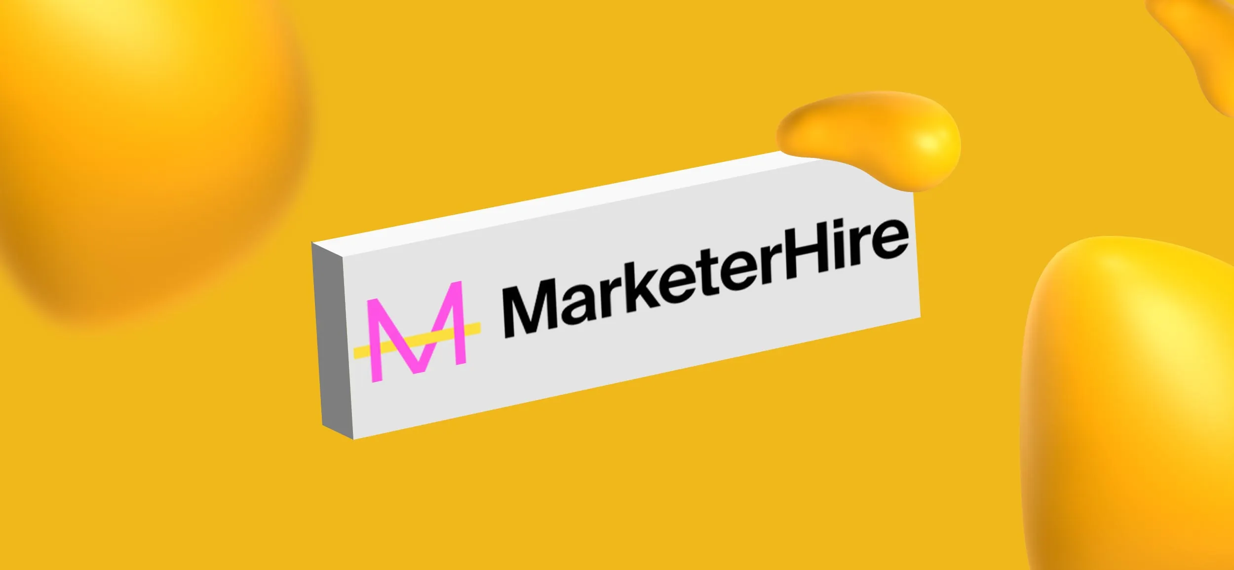 Logo for MarketerHire, a freelance platform being compared with Designity.