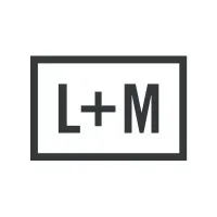 Logo for LESS+MORE, one of Designity's picks for best creative agency in San Diego. 
