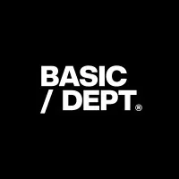 Logo for BASIC/DEPT, one of Designity's picks for best creative agency in San Diego. 
