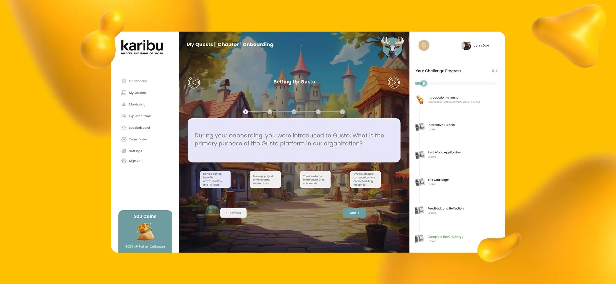 Mobile app design for Karibu, one of Kensie E's creative projects.