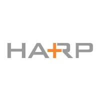 Logo for Harp Advertising + Interactive, one of Designity's picks for top advertising agency in Chicago.