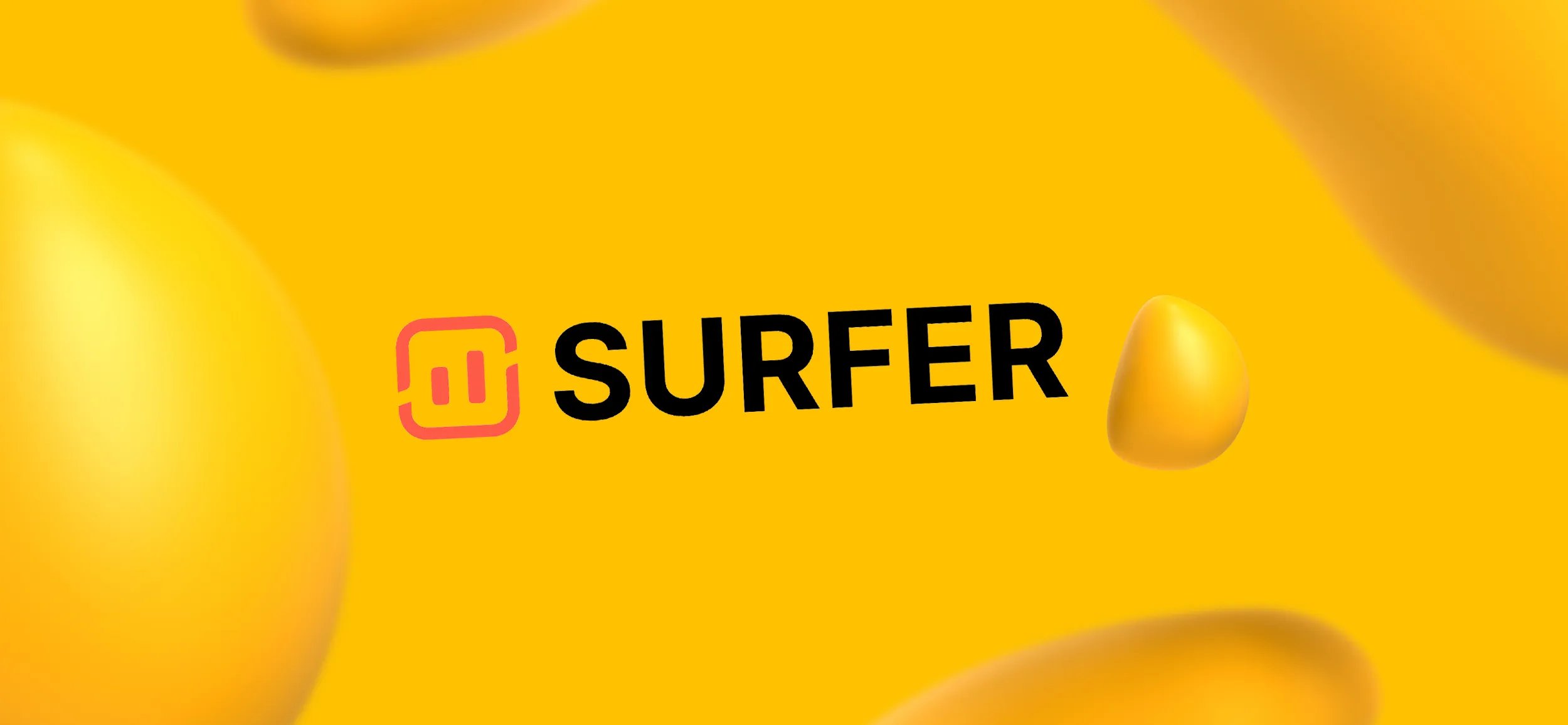 Logo for Surfer SEO, one of Designity's picks for top 10 alternatives to ChatGPT for content creation.