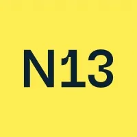 Logo for Noise 13, one of Designity's picks for top graphic design companies in San Francisco.