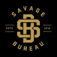 Logo for The Savage Bureau, one of Designity's picks for top graphic design companies in San Francisco.
