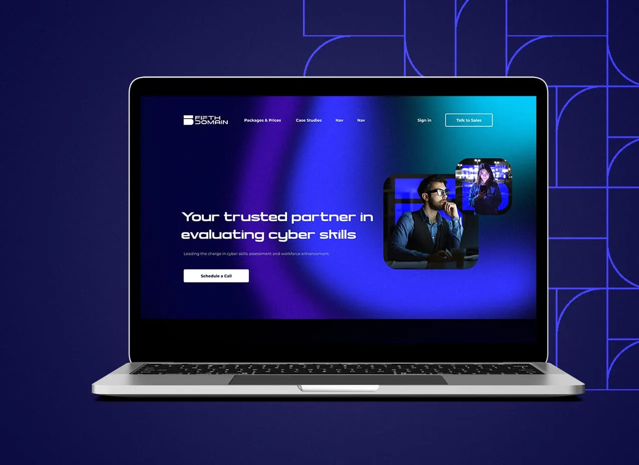 Website Design & Coding for Fifth Domain