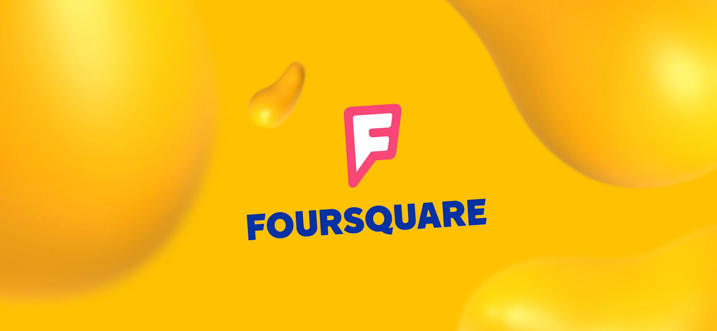 Logo for Foursquare, one of Designity's picks for hyperlocal social media marketing tools.
