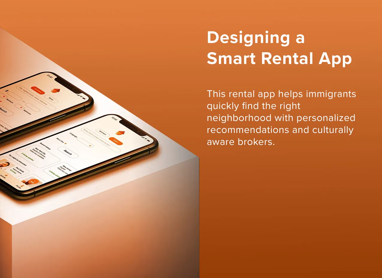 nutshell mobile app design by designity mobile app on a table