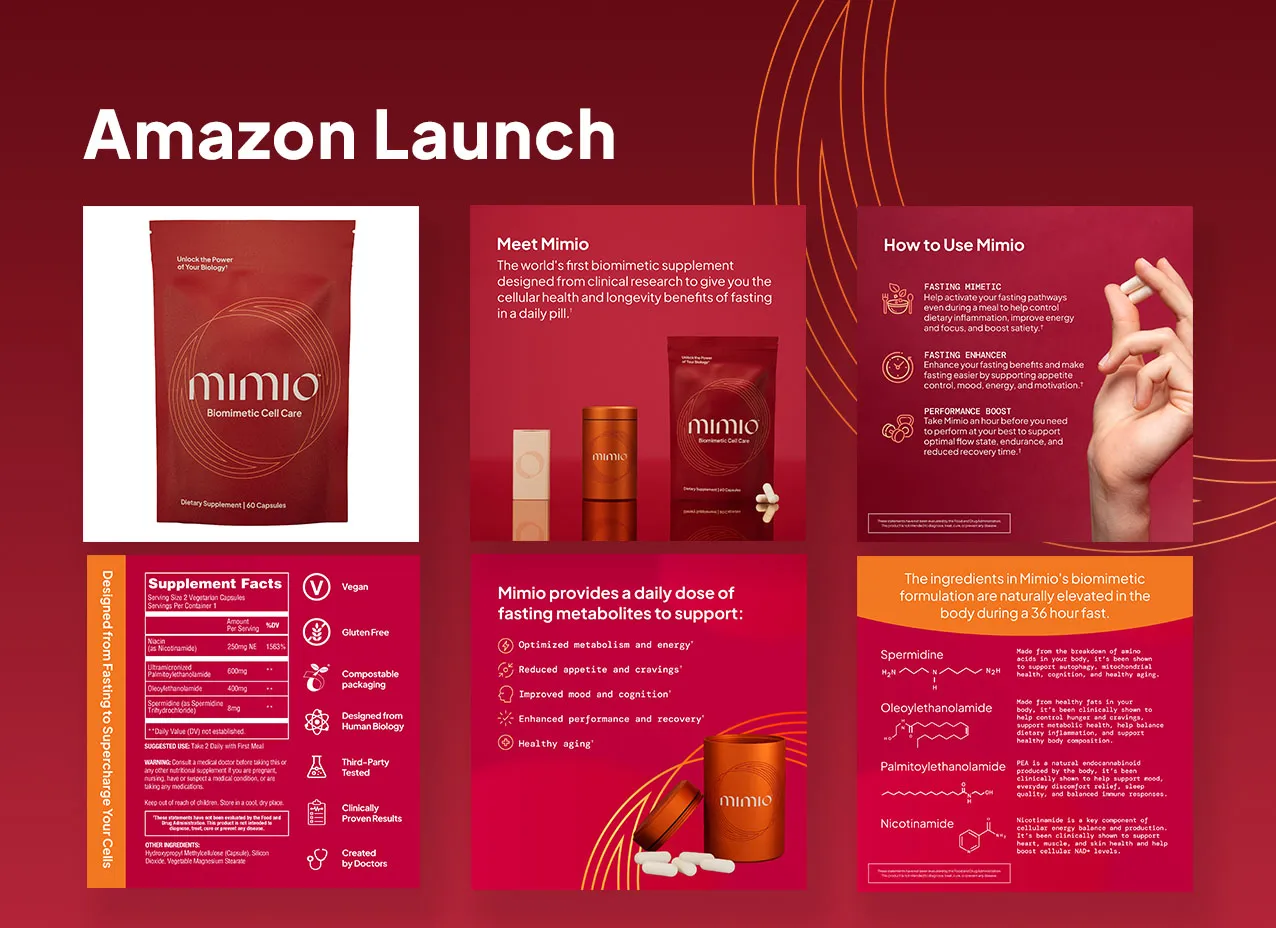 Mimio Marketing Audit & Strategy by designity amazon shopping launch