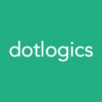 Logo for Dotlogics, one of Designity's picks for top affordable web design service in 2025.