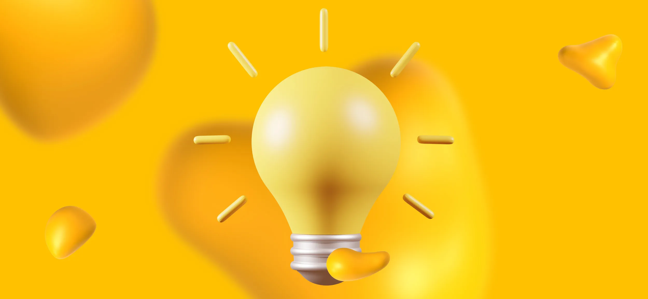 A lightbulb shining. Here is how you create a brand guide!