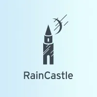 Logo for RainCastle Communications, one of Designity's picks for top B2B web design agency in 2025.