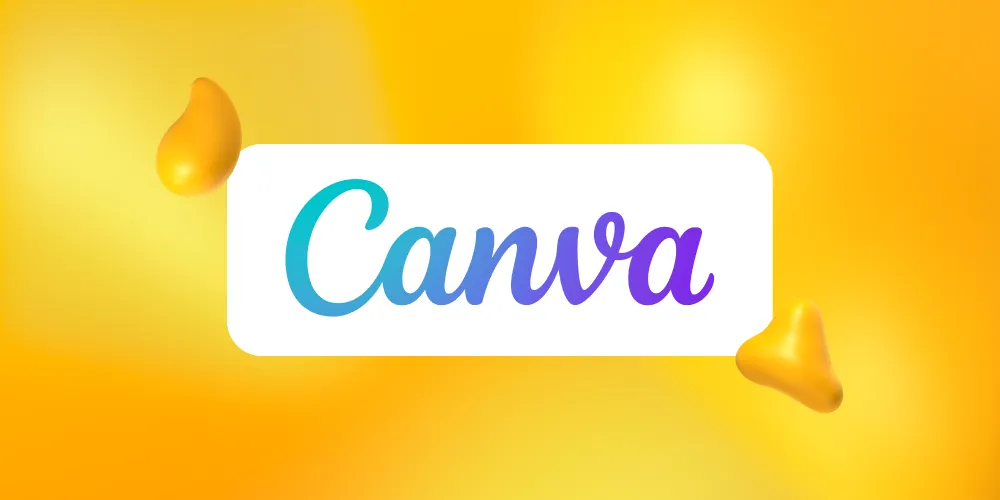 Logo for Canva, an AI logo design tool.