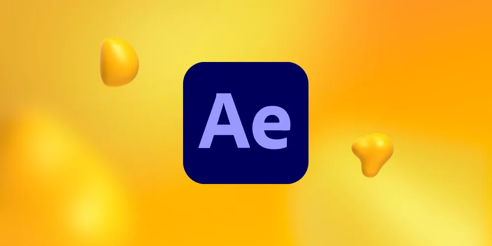 Logo for Adobe After Effects, a leading motion graphics tool.