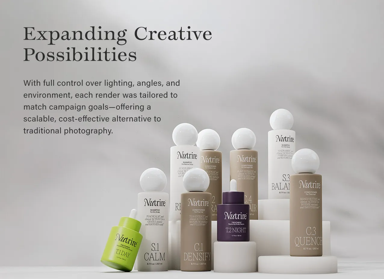 tricoci packaging and labels by designity overview of rendered products