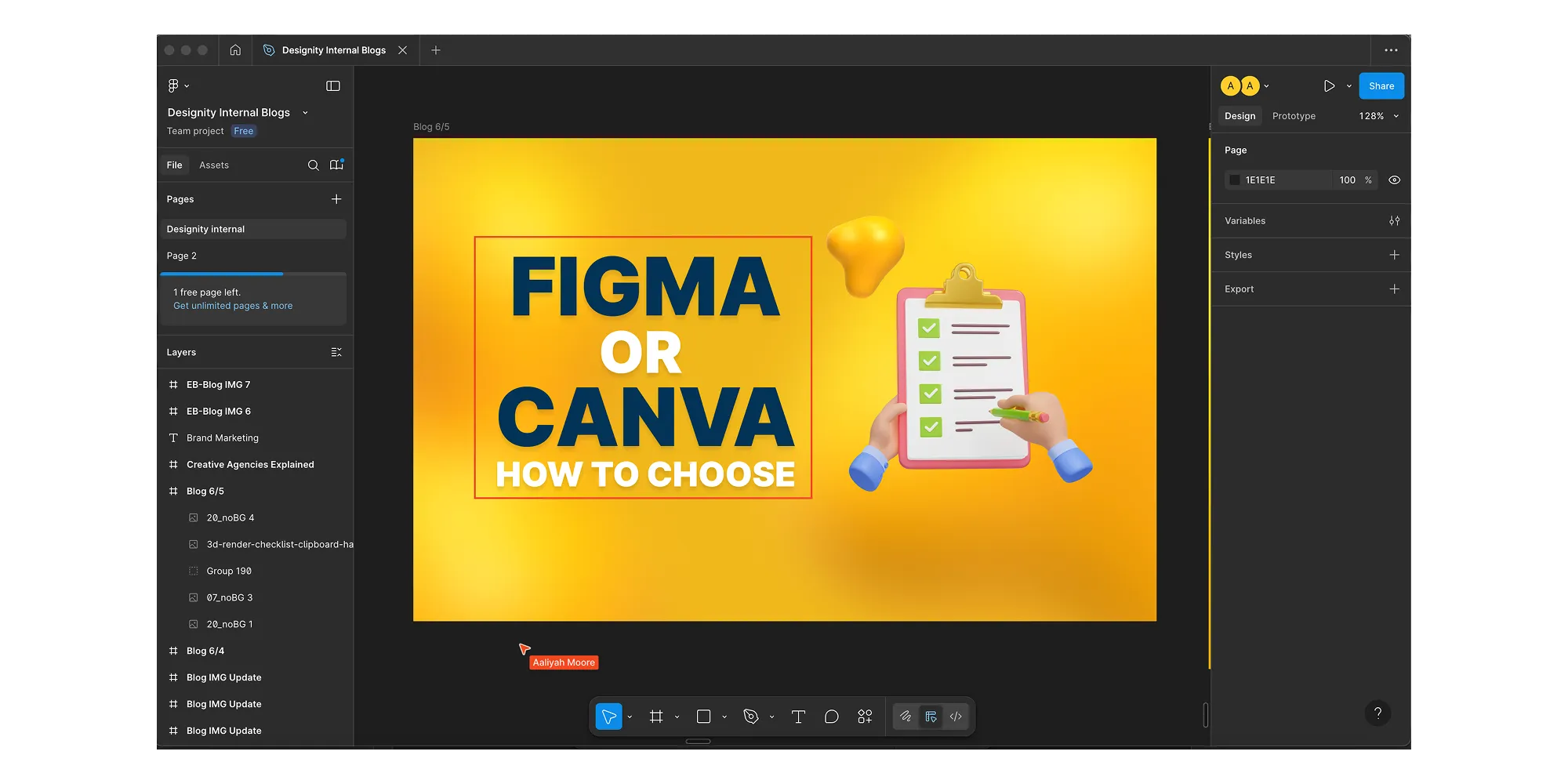 Figma's real-time collaboration features