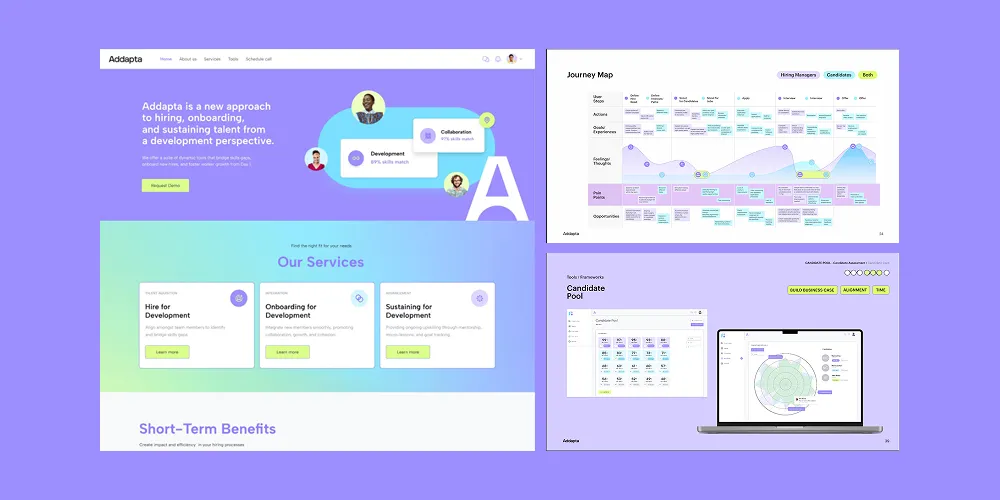 Laura’s Capstone project, using journey mapping to rethink hiring and onboarding through a design-driven systems lens
