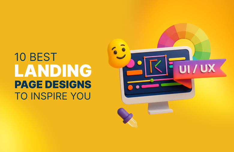 10 Landing Page Examples for Creative Inspiration in 2025