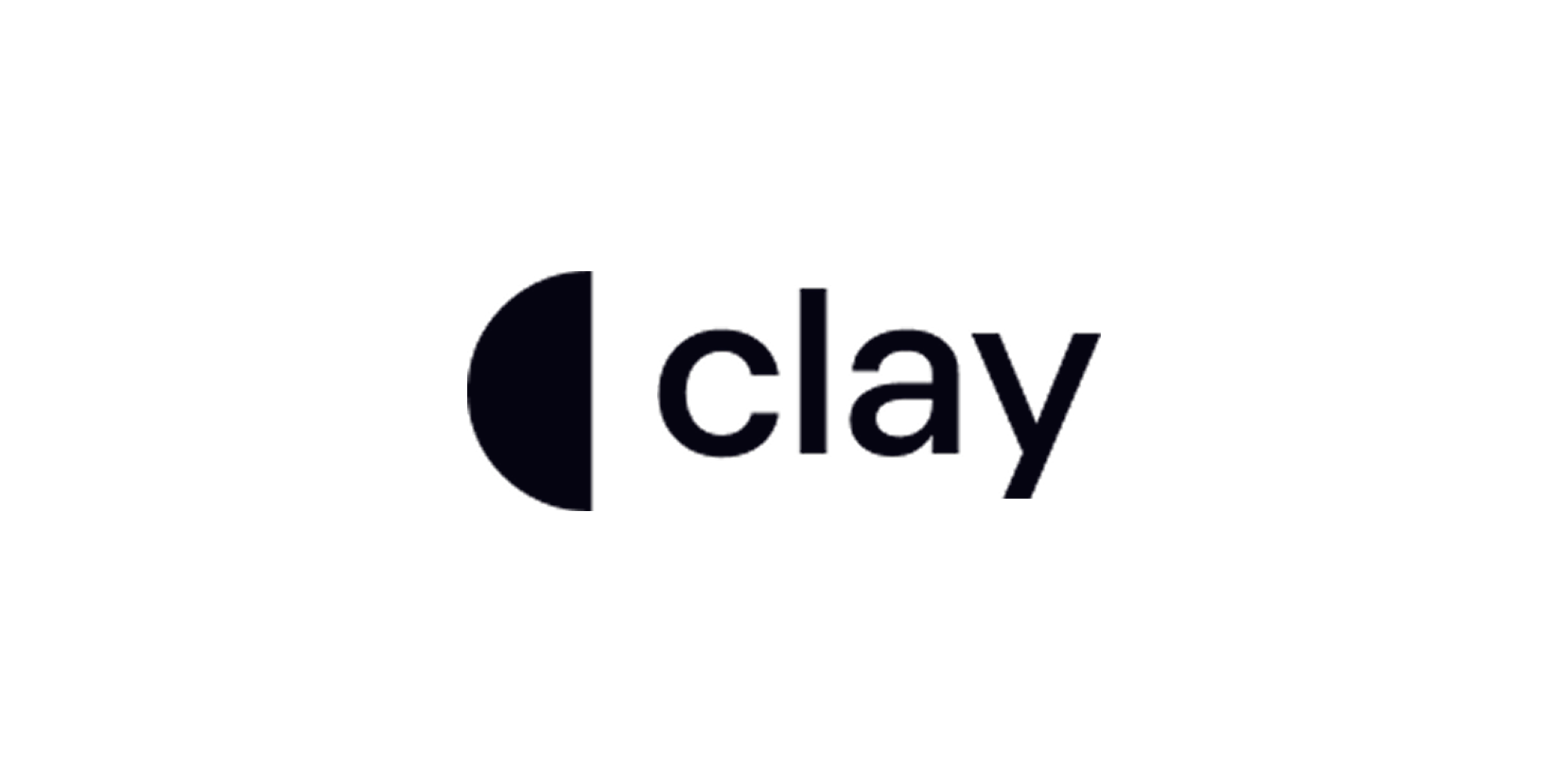 Bold Clay logo in dark tones for product design and branding studio