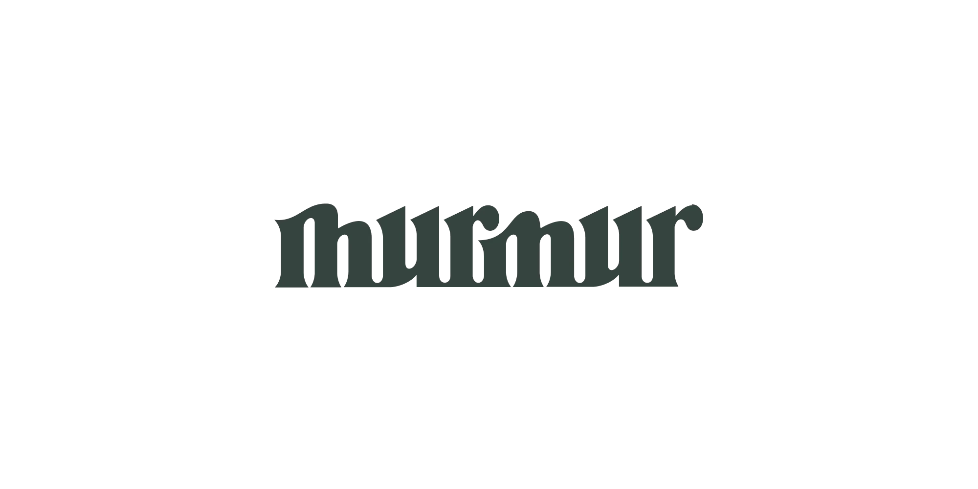Murmur Creative logo — Portland print and packaging design agency for food, beverage, and lifestyle brands