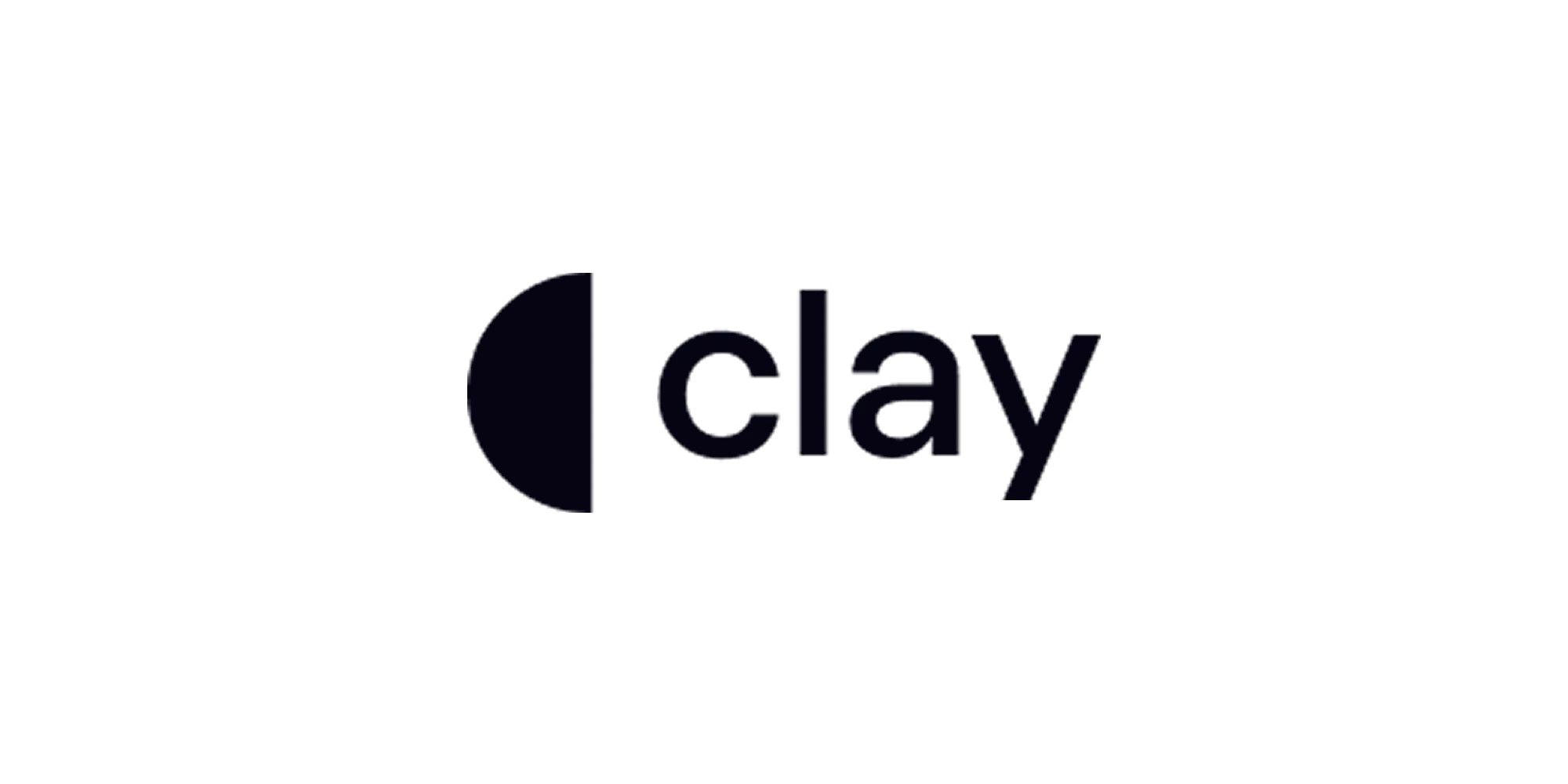 Clay logo, one of the best web design services for UX design, development, and digital strategy