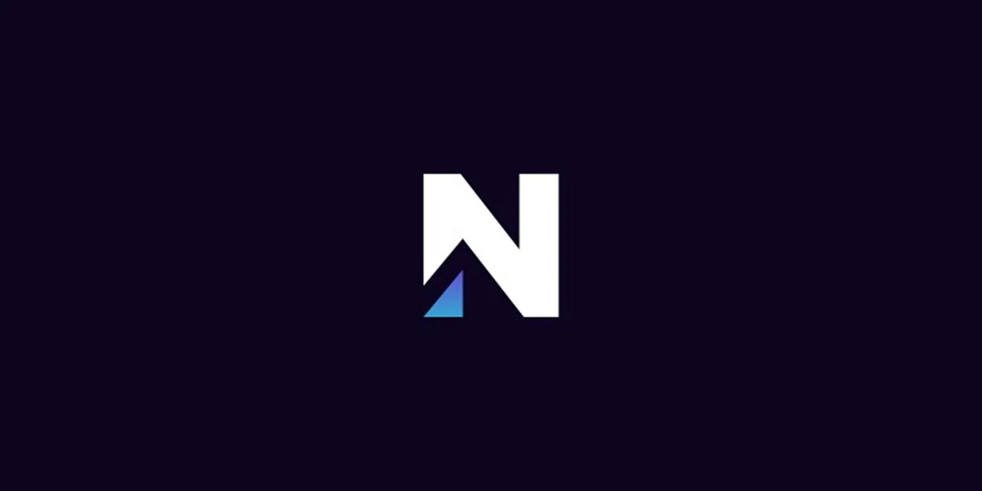 New North logo – Stylized white “N” on a dark blue background with a blue triangular accent.