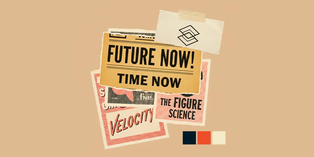 Vintage print logo inspiration from retro typography, layouts, and classic branding styles