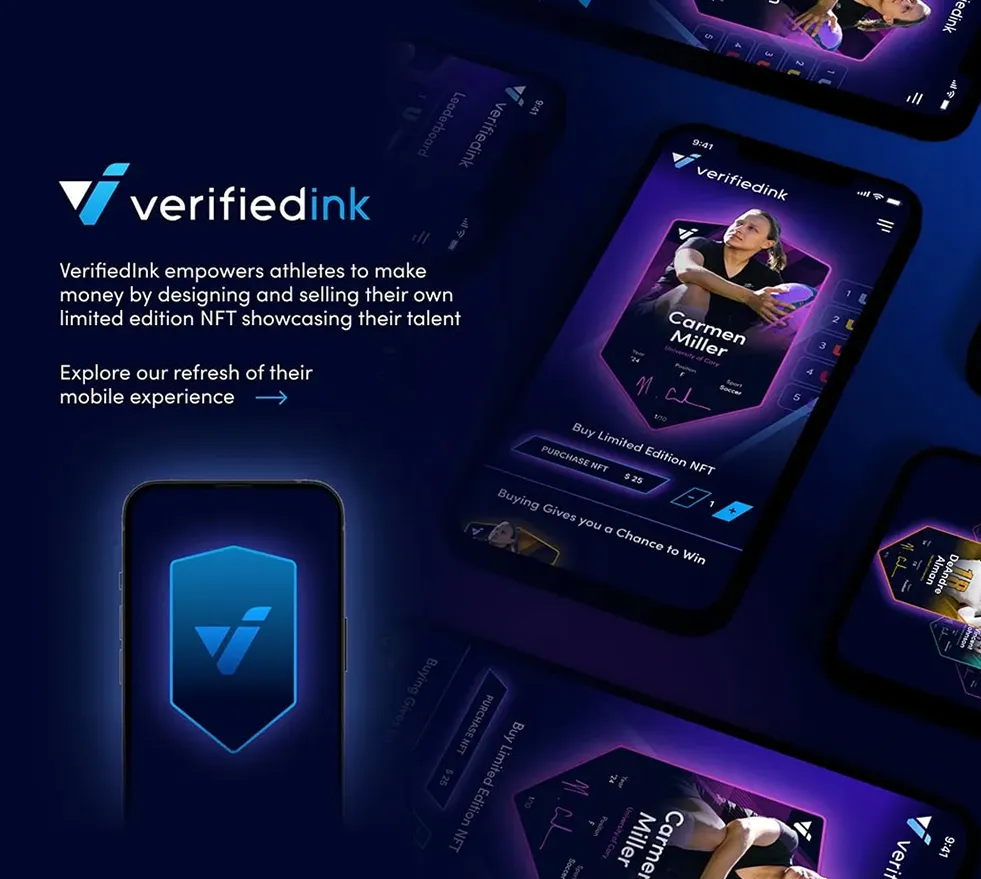 Mobile App Design & Coding for VerifiedInk