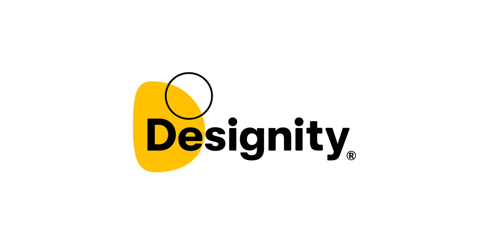 Designity logo — Creative-as-a-Service (CaaS) print design agency offering subscription-based branding and packaging design.