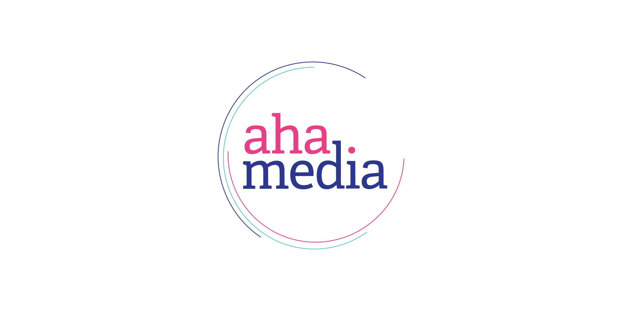 Aha Media healthcare content marketing logo