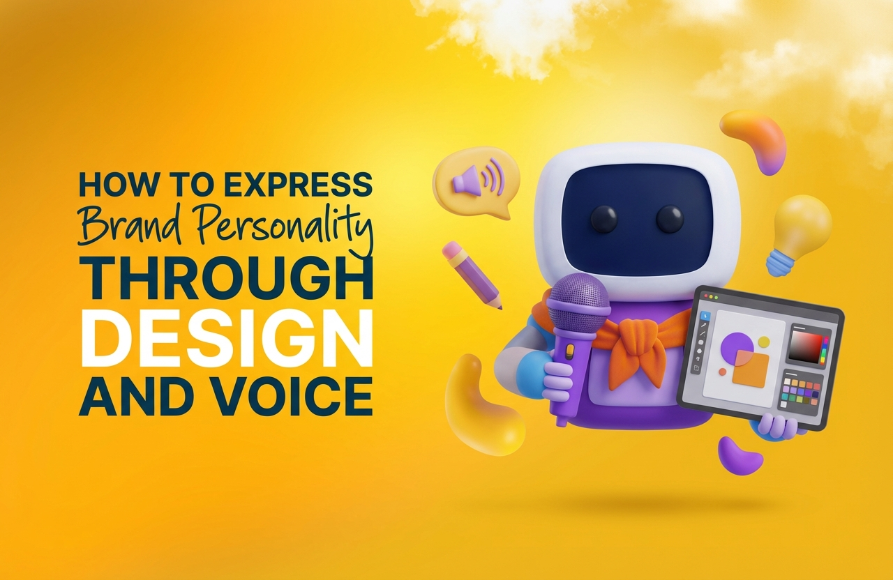How to Express Brand Personality Through Design & Voice