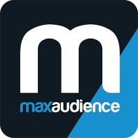Logo for Maxaudience, one of Designity's picks for top B2B branding agency in 2025.