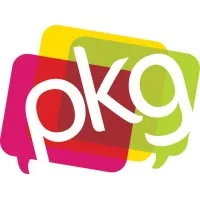 Logo for PKG Brand Design, one of Designity's picks for top packaging design agency in 2025.