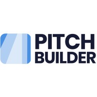 Logo for PitchBuilder, one of Designity's picks for top pitch deck design agency in 2025.