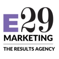 Logo for E29 Marketing, one of Designity's picks for top finance marketing agency in 2025.