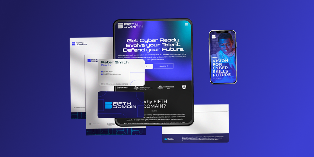 Branding for Fifth Domain