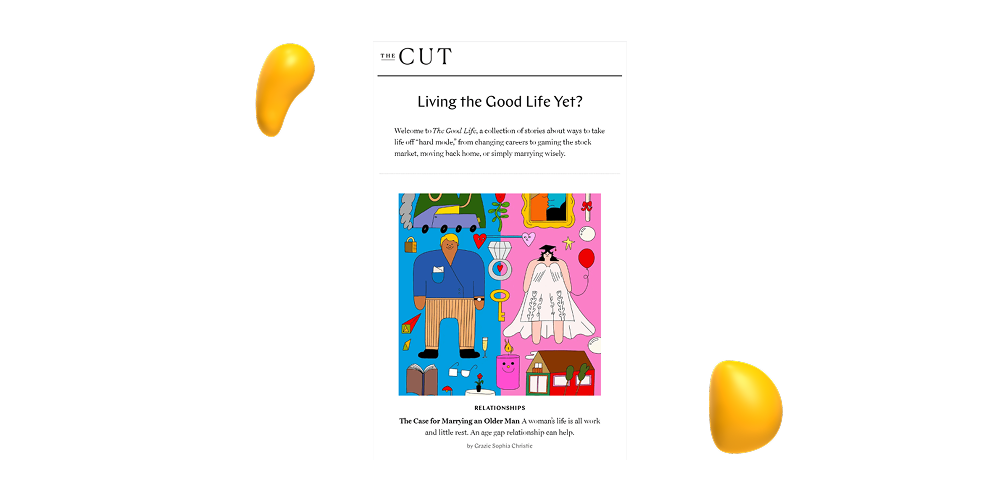 Example of great email design from The Cut