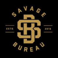 Logo for The Savage Bureau, one of Designity's picks for top graphic design companies in San Francisco.