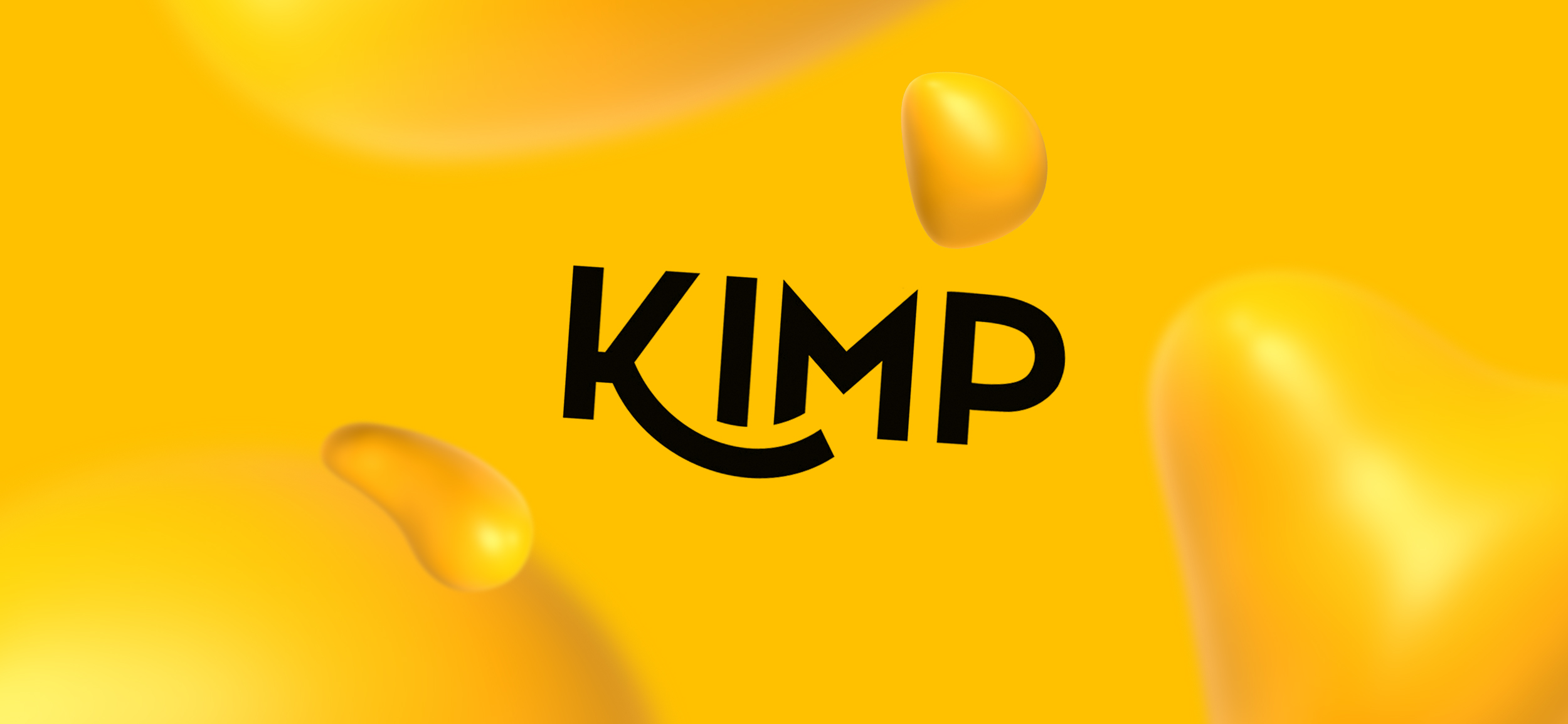 Logo for Kimp, a creative agency compared with Designity in today's blog.