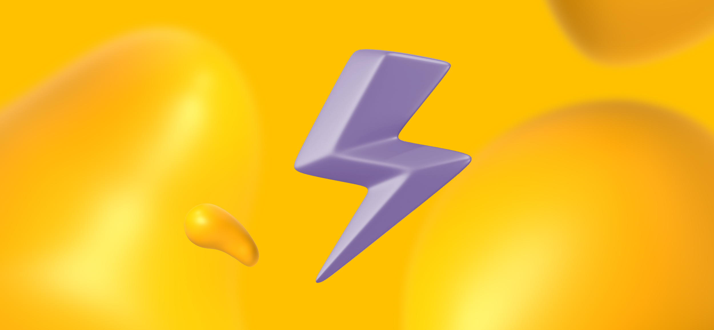 A lightning bolt for using illustrations for maximum impact.