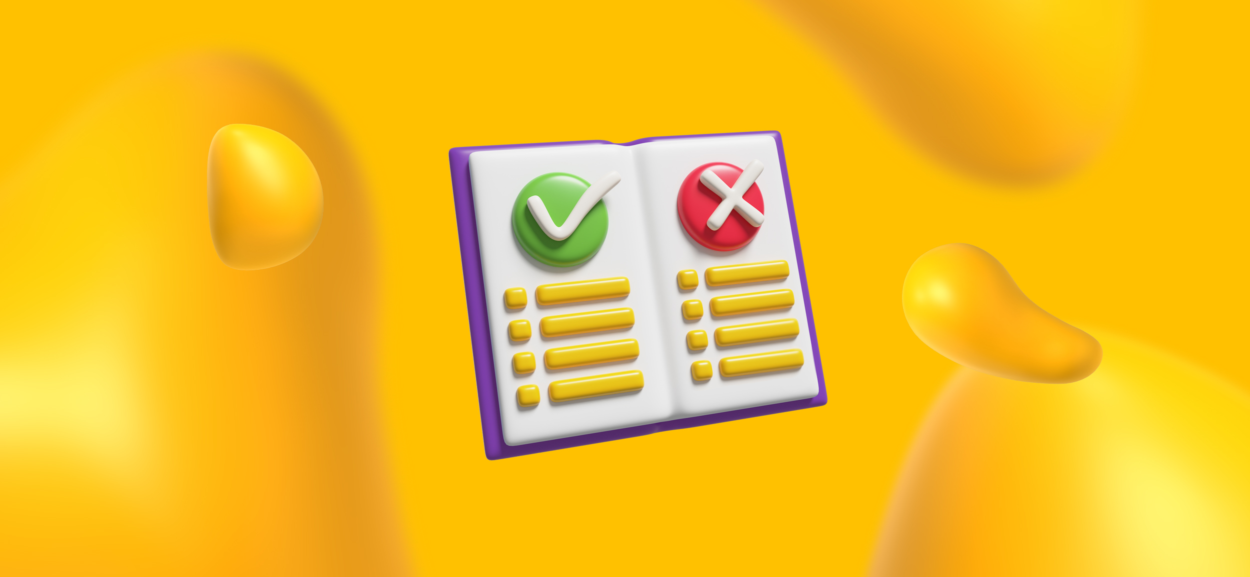 A book open to a checkmark and an X for the 4 key differences between NFTs and SFTs.